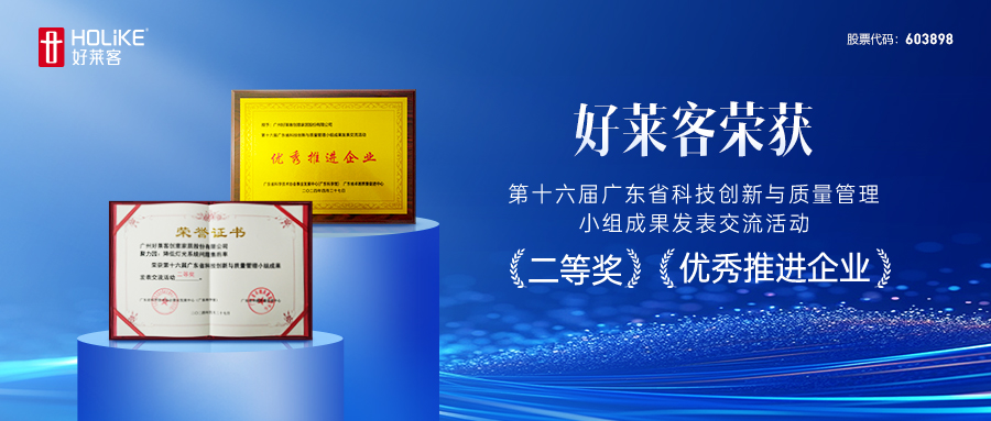 喜报！好莱客在第十六届广东省科技创新与质量管理小组成果发表交流活动斩获三项佳绩